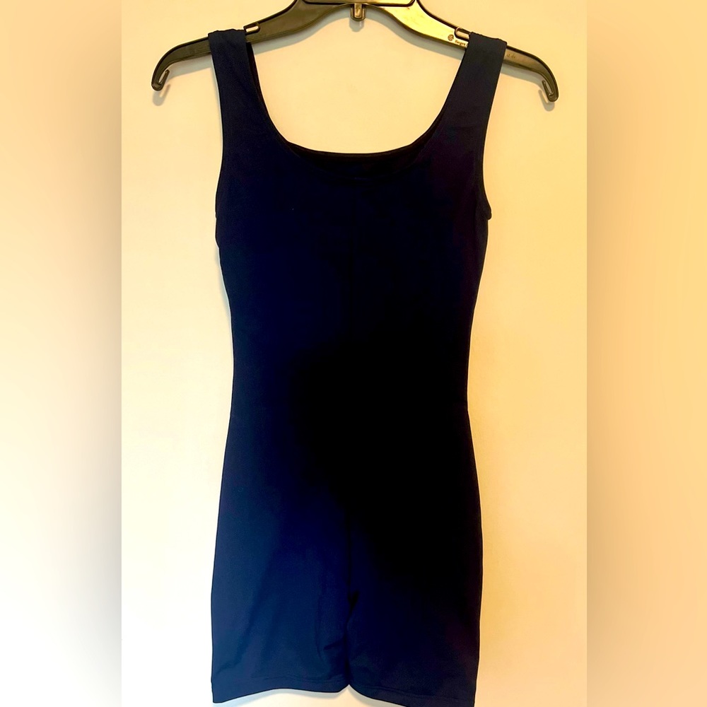 Ocean Aquashape Scoop Back Suit, Navy Blue, Size 6